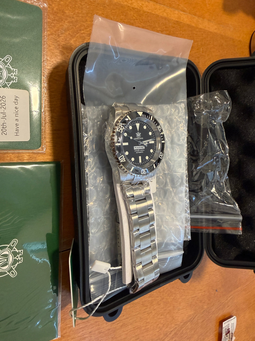 Steeldive SD1954 Automatic Dive Watch – 40.5mm, NH35, Sapphire, Ceramic Bezel, 300M