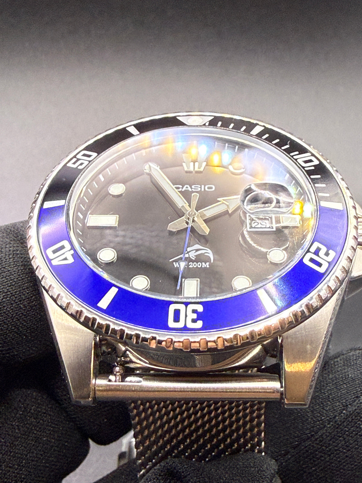 Casio Duro MDV106 Batman Custom