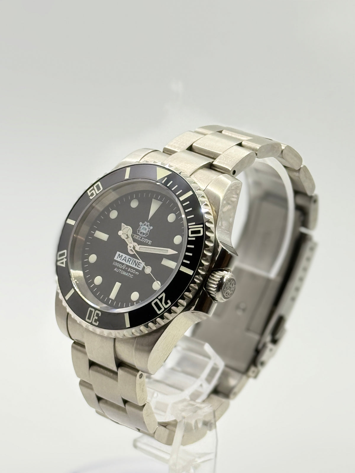 Steeldive SD1954 Automatic Dive Watch – 40.5mm, NH35, Sapphire, Ceramic Bezel, 300M