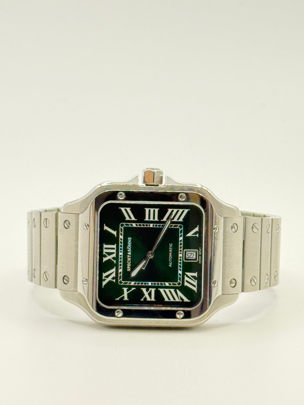 Specht & Söhne Aviator Green Automatic Watch | 38 mm Miyota 8215