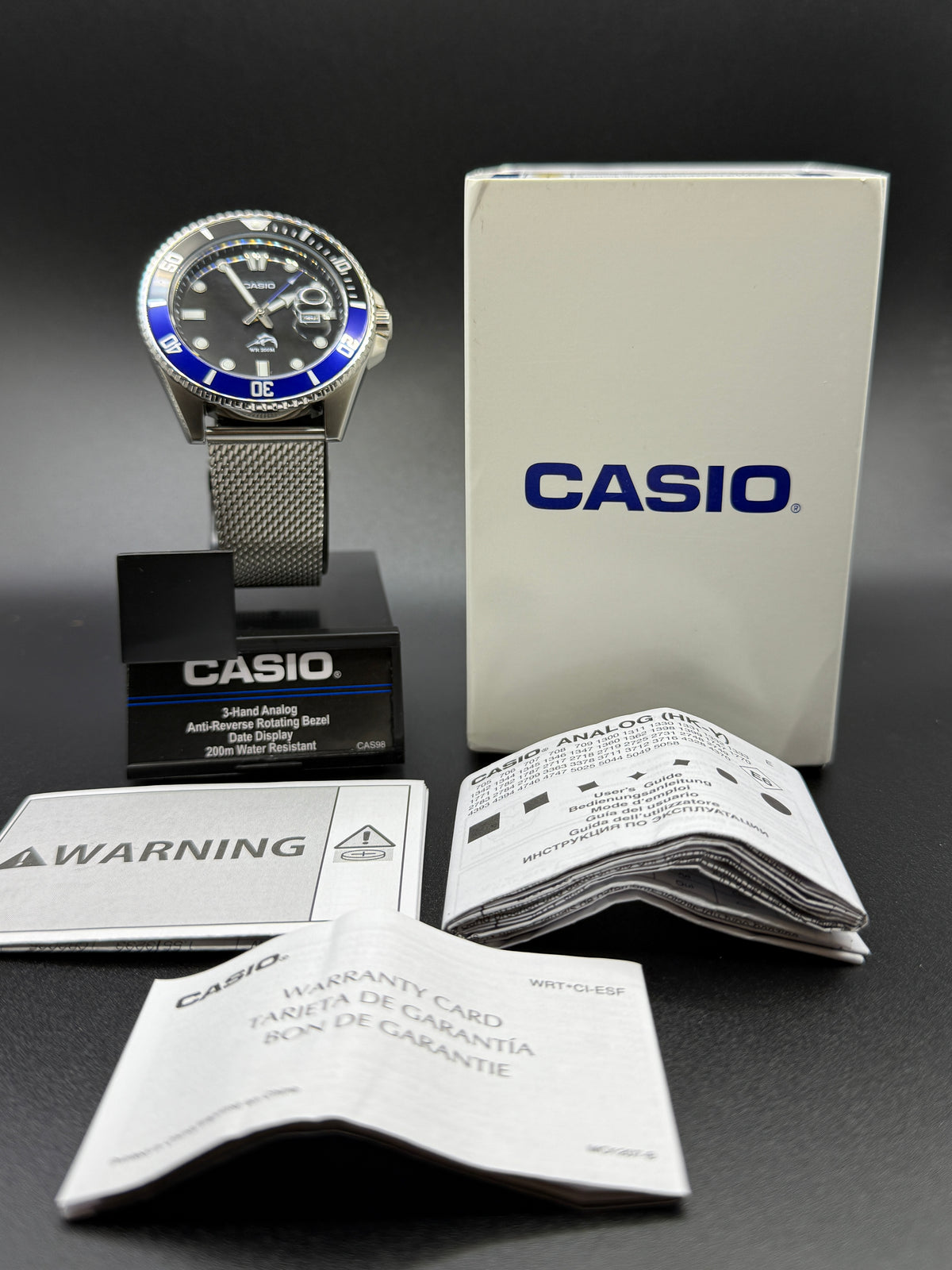 Casio Duro MDV106 Batman Custom