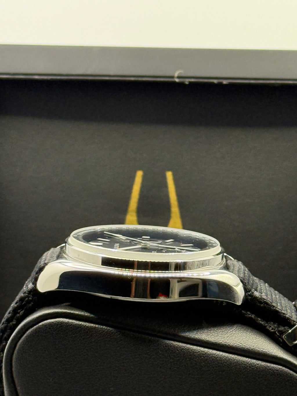 Bulova Lunar Pilot Chronograph | Black Dial | Box & Booklets