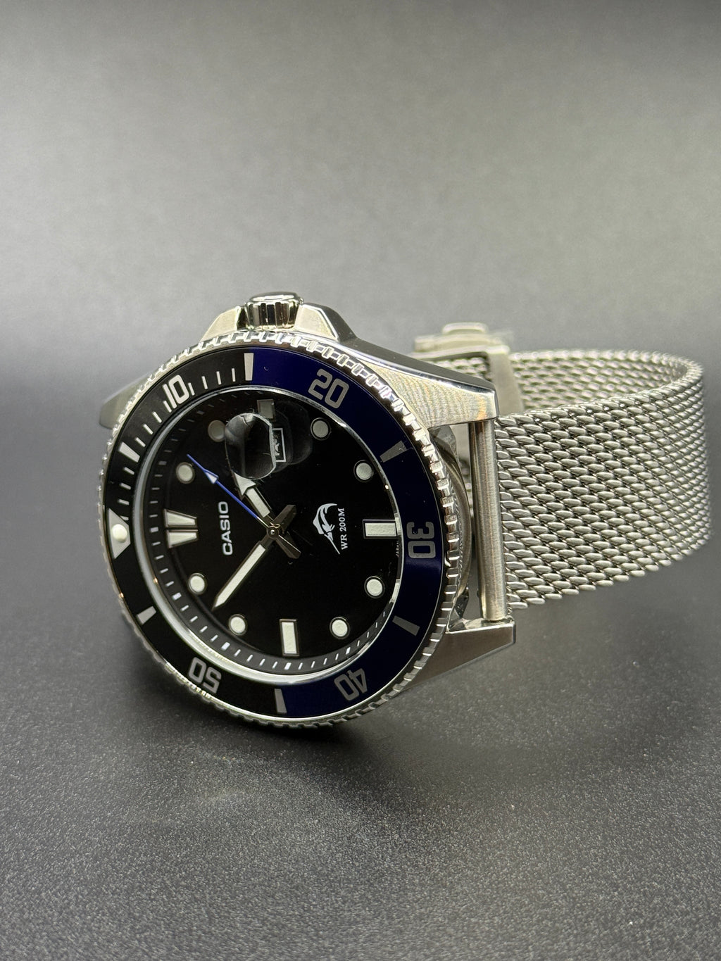 Casio Duro MDV106 Batman Custom