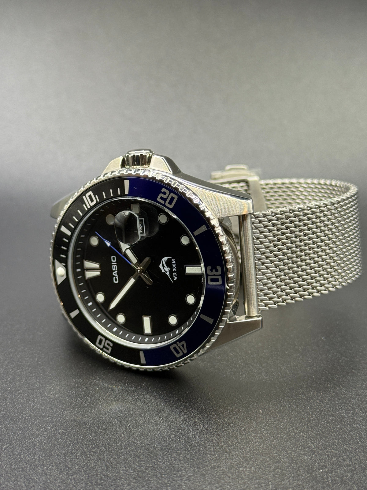 Casio Duro MDV106 Batman Custom