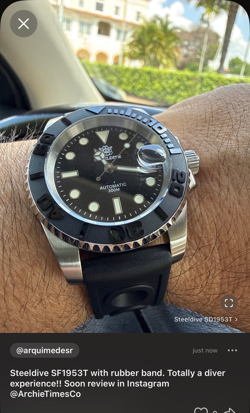 Steeldive SD1953T