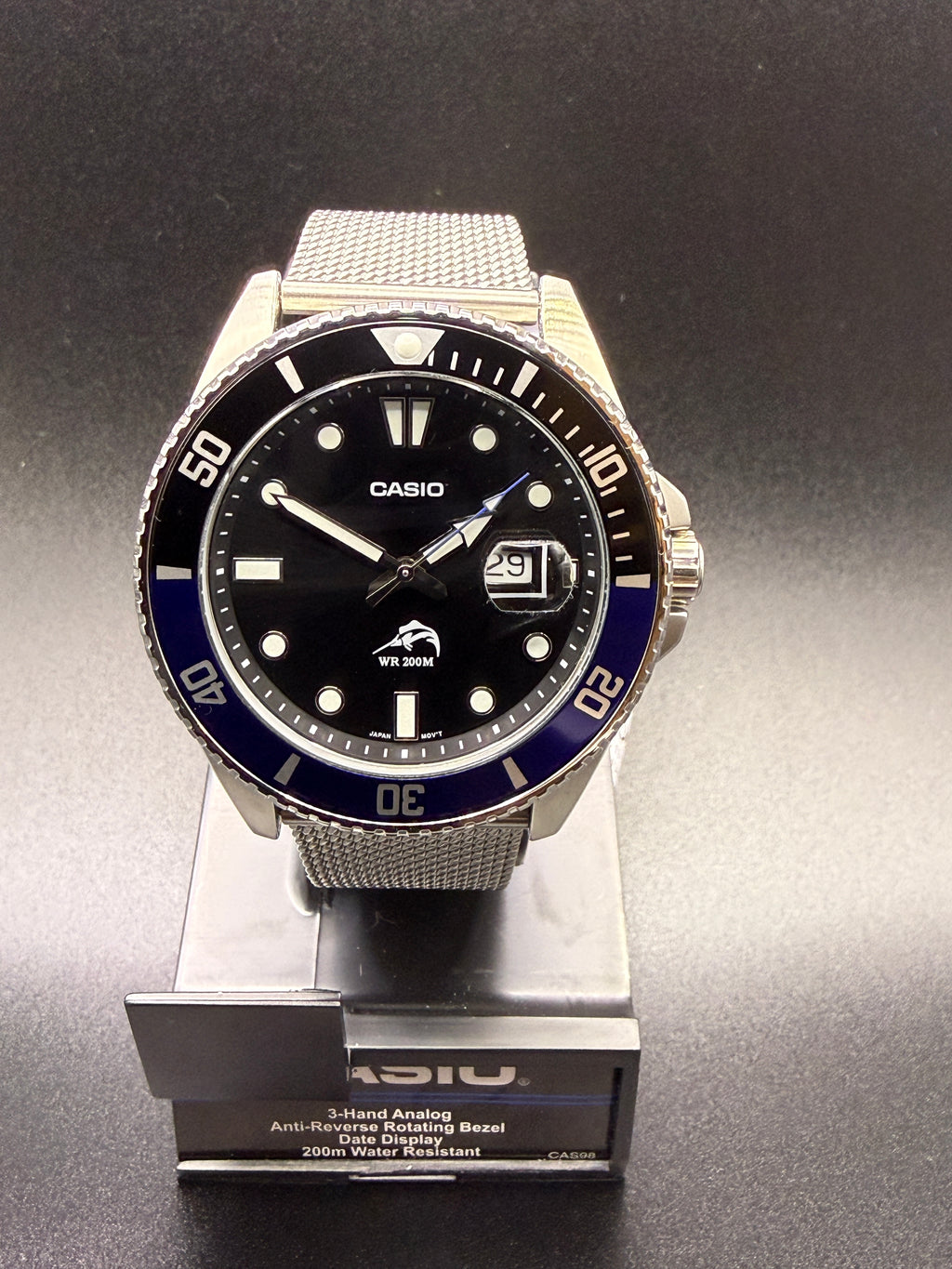 Casio Duro MDV106 Batman Custom