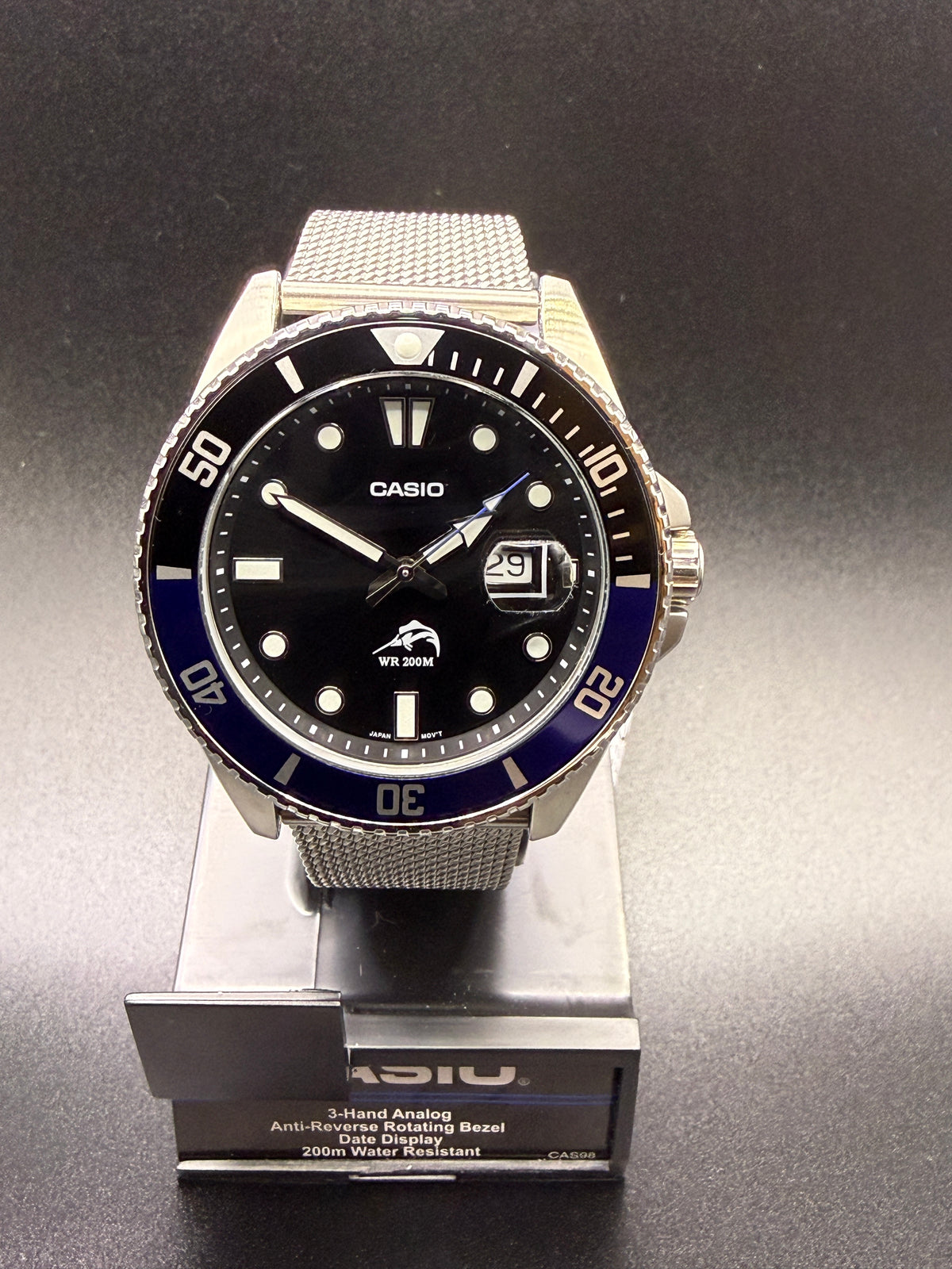Casio Duro MDV106 Batman Custom