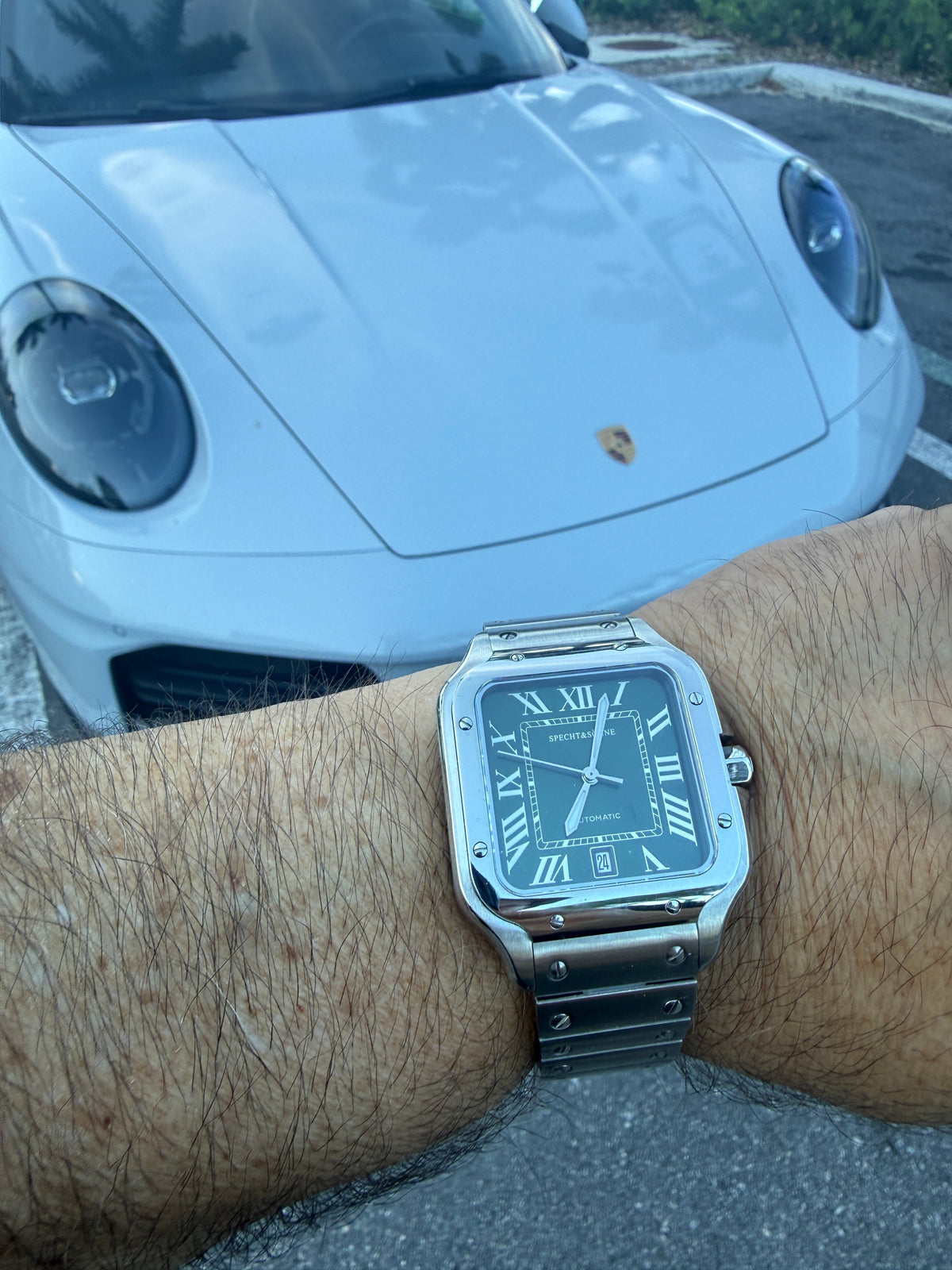 Specht & Söhne Aviator Green Automatic Watch | 38 mm Miyota 8215