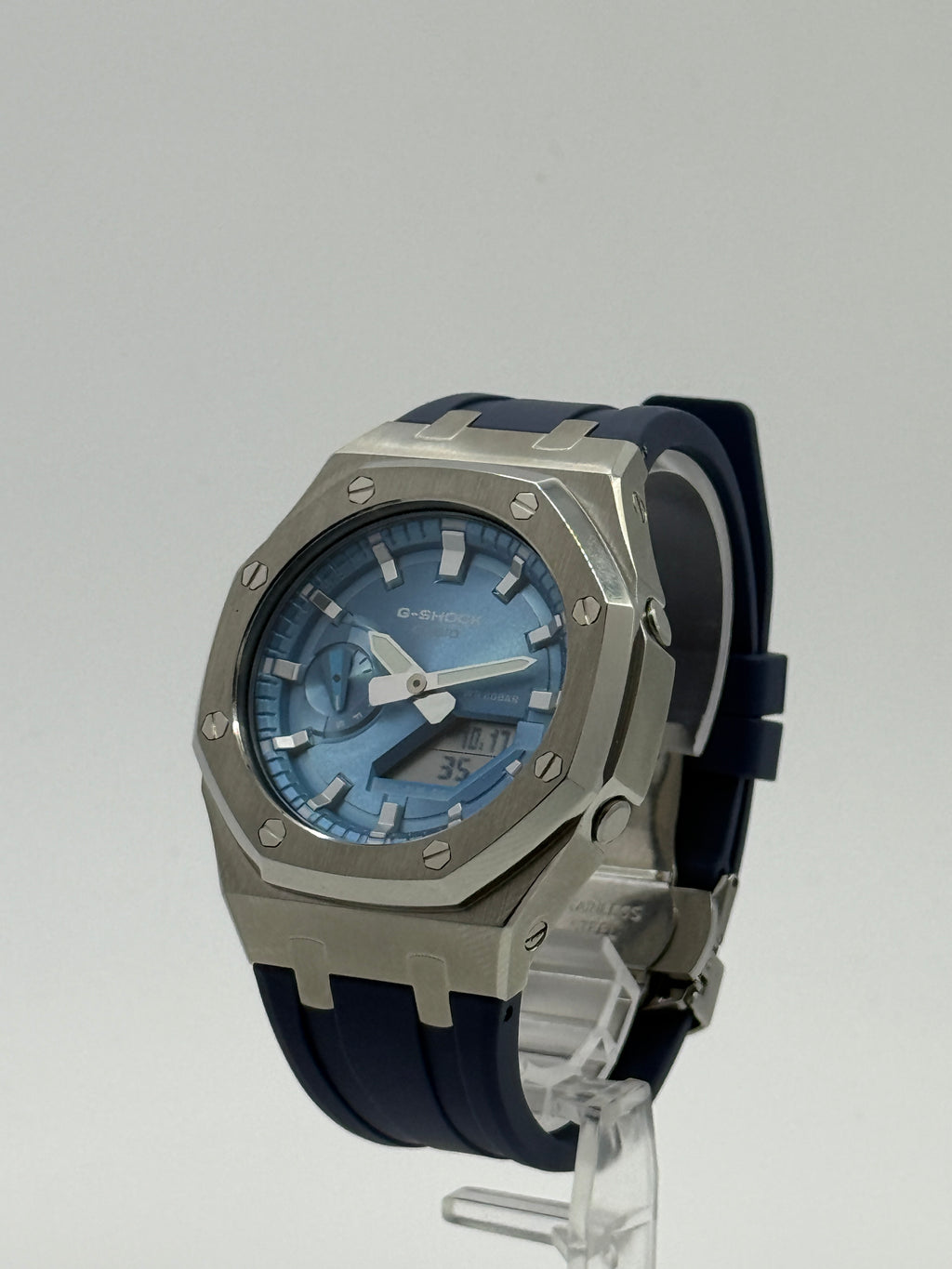 Casio G-Shock CasiOak Custom – Ice Blue Edition