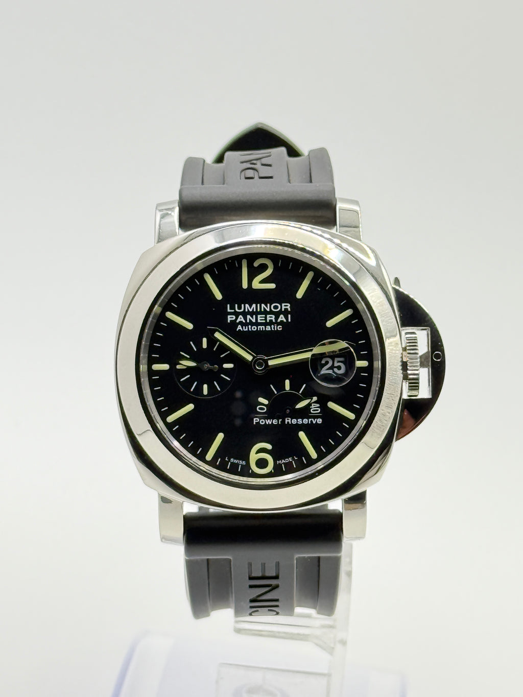 Panerai Luminor Power Reserve PAM00090 44mm Automatic Black Dial Box & Extras