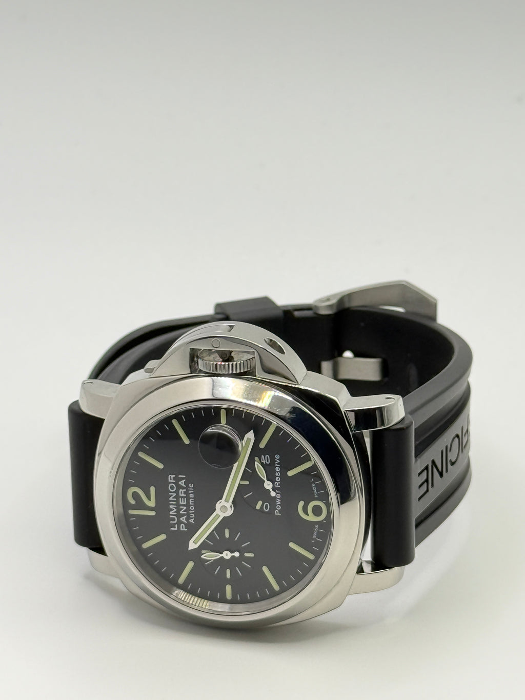 Panerai Luminor Power Reserve PAM00090 44mm Automatic Black Dial Box & Extras
