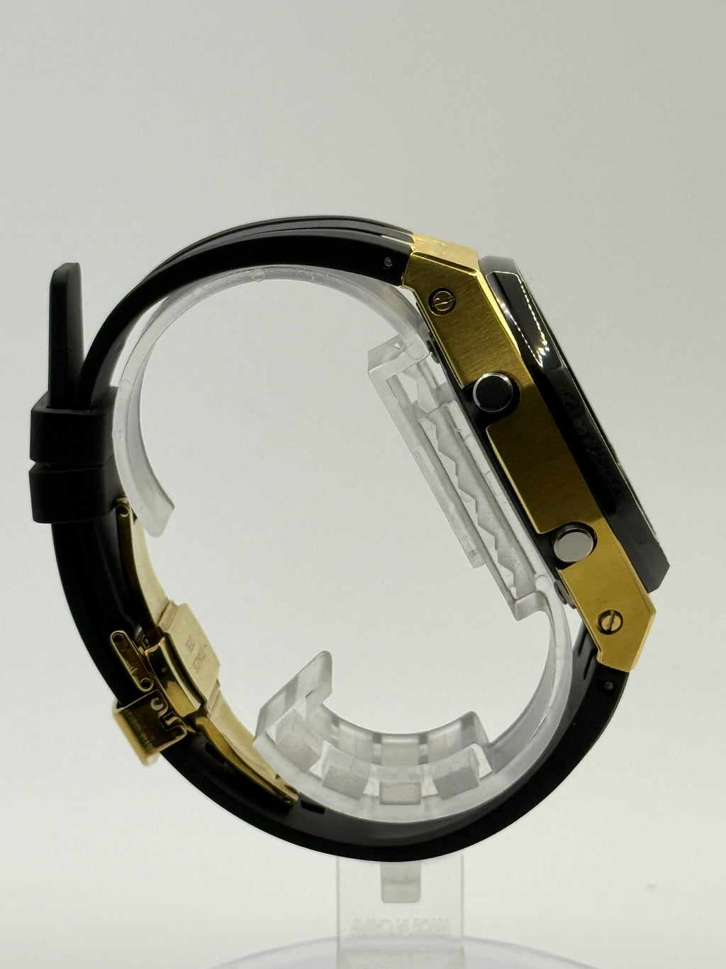 Casio G-SHOCK GA-2100 CasiOak Dark Gold Custom Mod Black & Gold Box