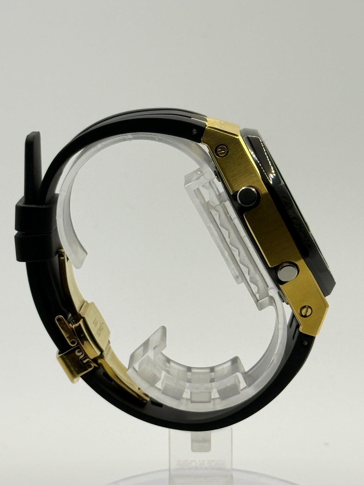 Casio G-SHOCK GA-2100 CasiOak Dark Gold Custom Mod Black & Gold Box