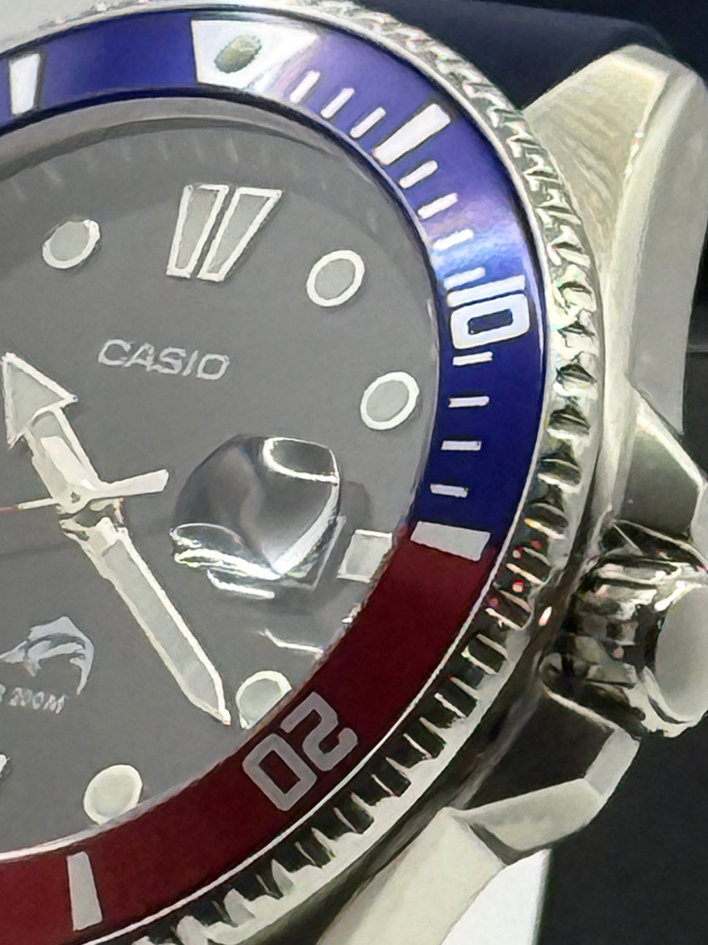Casio Duro Pepsi Sapphire