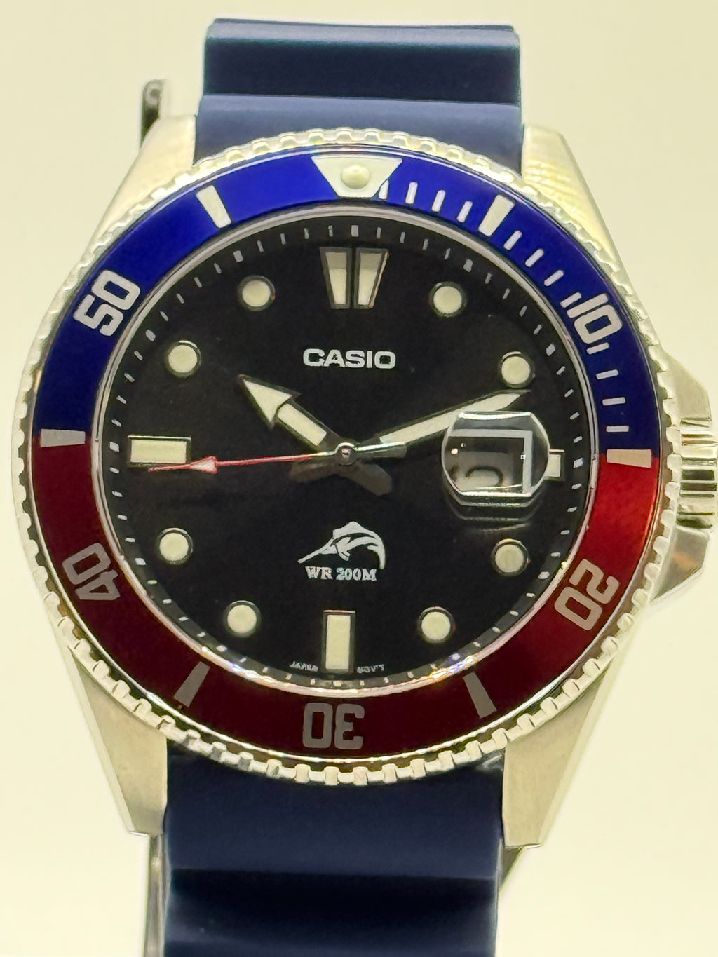 Casio Duro Pepsi Sapphire